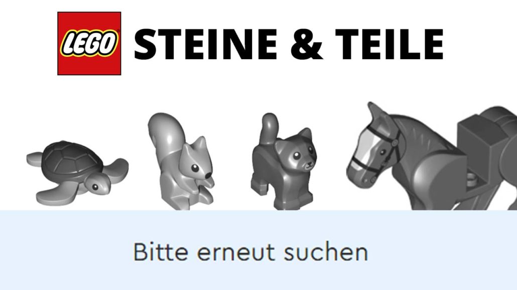 LEGO Steine Und Teile Umstellung Titelbild