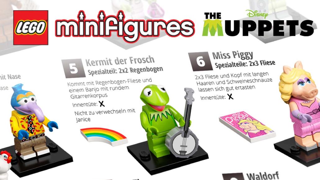 Muppets Minifiguren Feel Guide Titelbild