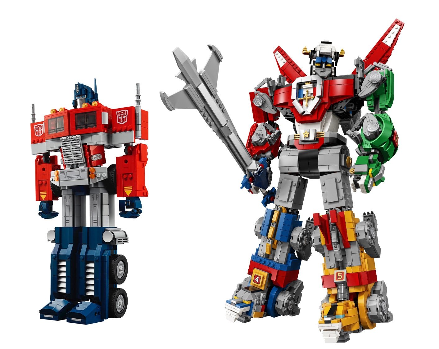 LEGO 10302 Transformers Optiums Prime Vergleich Voltron 01