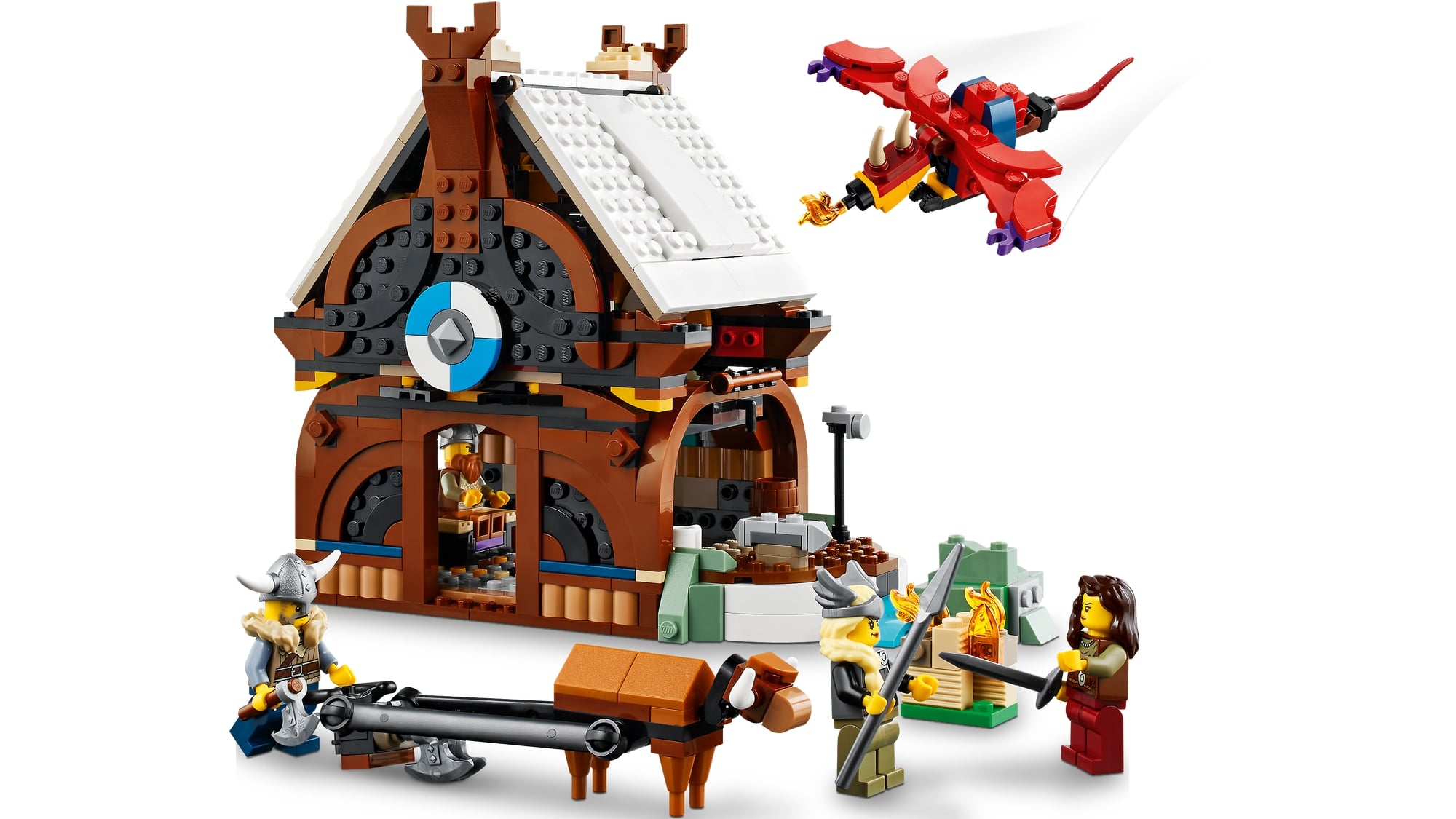 LEGO 31132 Wikingerschiff Mit Midgardschlange 1