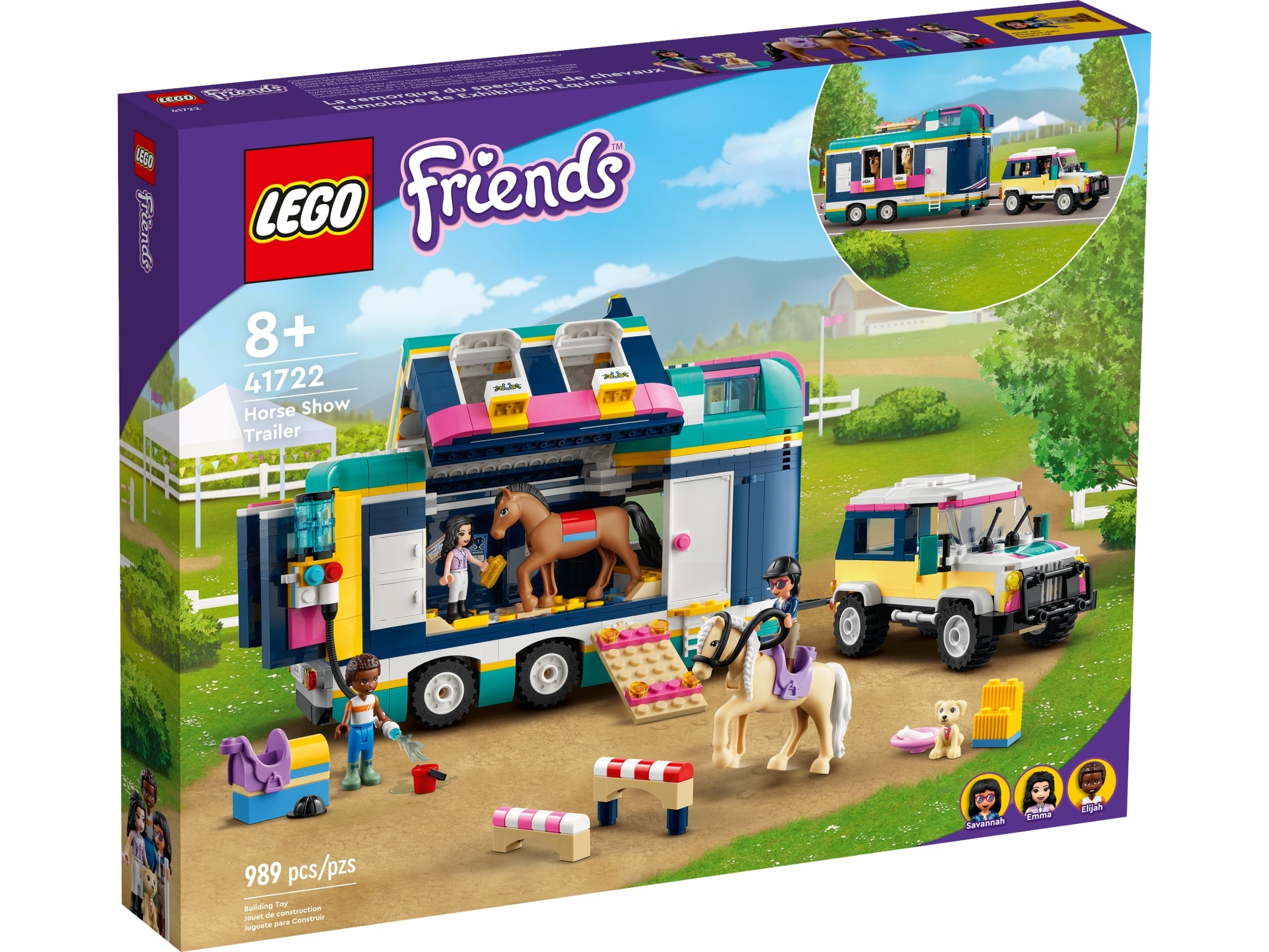 LEGO Friends 41722 Pferdeanhänger 2