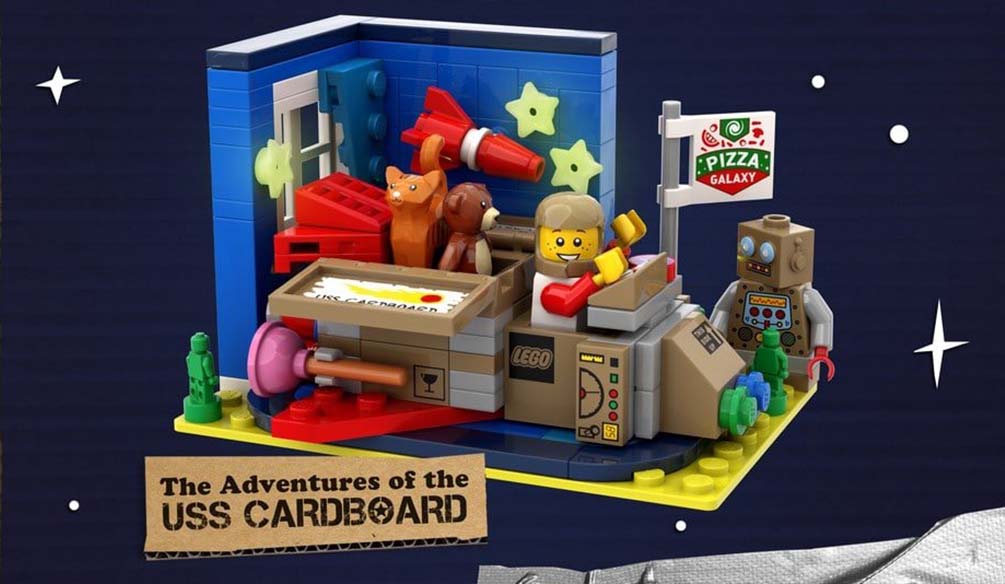 LEGO Ideas 40533 Cosmic Cardboard Adventure Slider 02 LEGO Ideas 40533 Cosmic Cardboard Adventure Slider 02