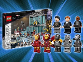 LEGO Marvel 76216 Iron Mans Werkstatt