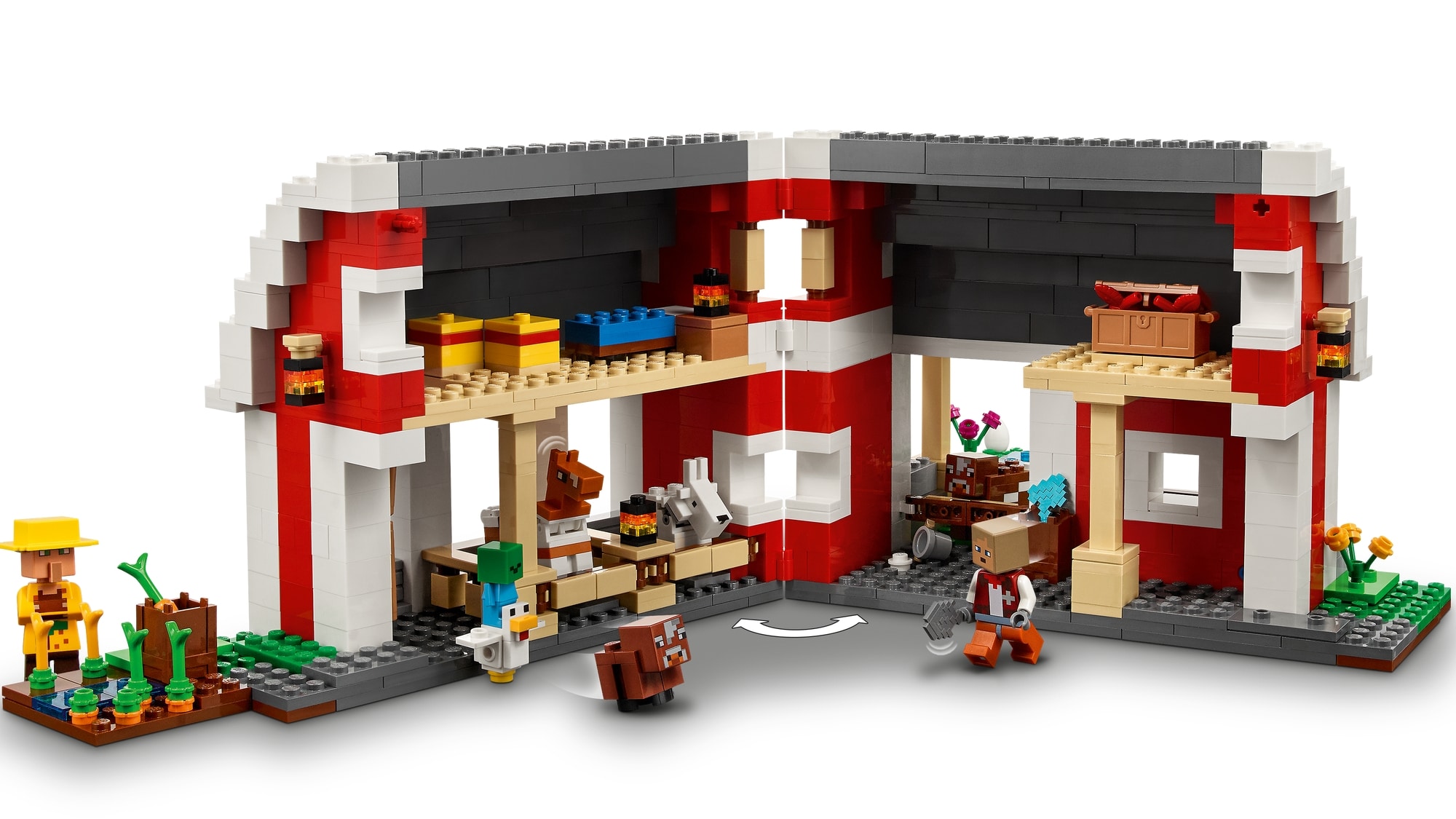 LEGO Minecraft 21187 Die Rote Scheune (2)