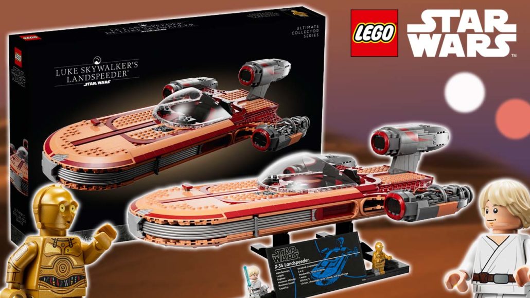 LEGO Star Wars 75341 Luke Skywalkers Landspeeder Ucs Titelbild 03