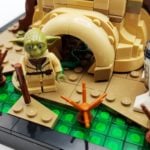 Review LEGO 75330 Jedi Training Auf Dagobah Detail Schlange