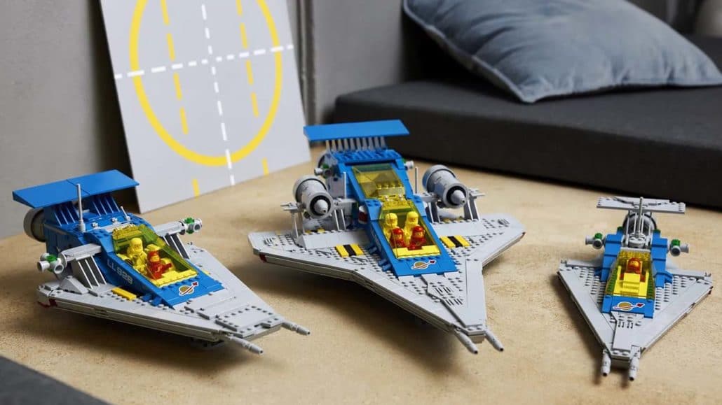 LEGO 10497 Galaxy Explorer Classic Space Alternativmodell Titelbild LEGO 10497 Galaxy Explorer Classic Space Alternativmodell Titelbild
