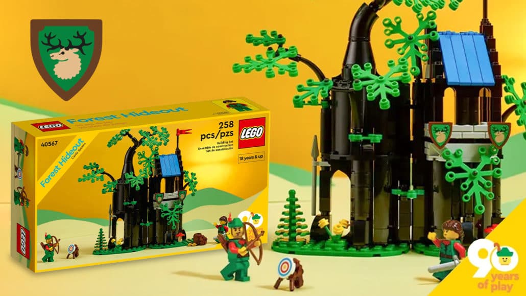 LEGO 40567 Forest Hideout Gratisbeigabe Forestmen Classic Castle Titelbild 03