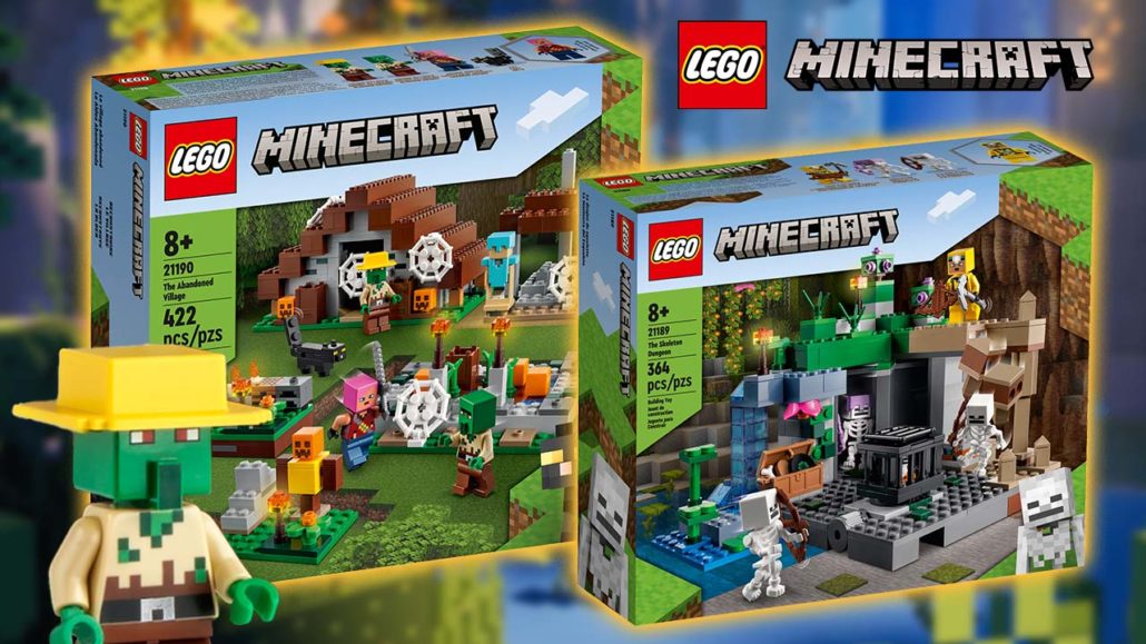 LEGO Minecraft Caves Cliffs Neue Sets Titelbild