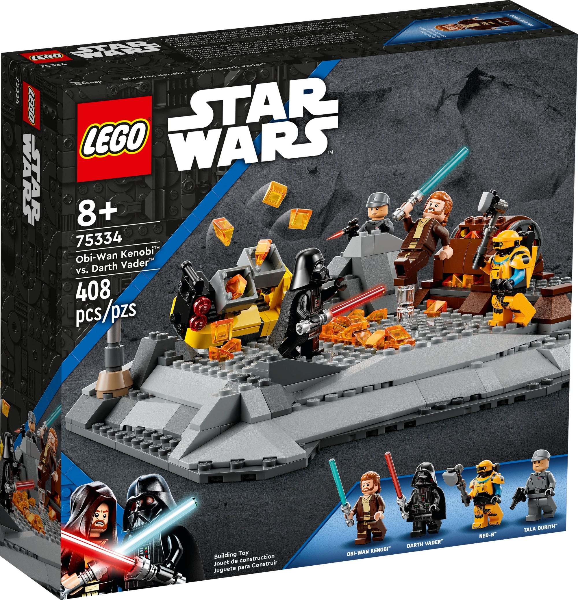 LEGO Star Wars 75334 Obi Wan Kenobi Vs. Darth Vader 2