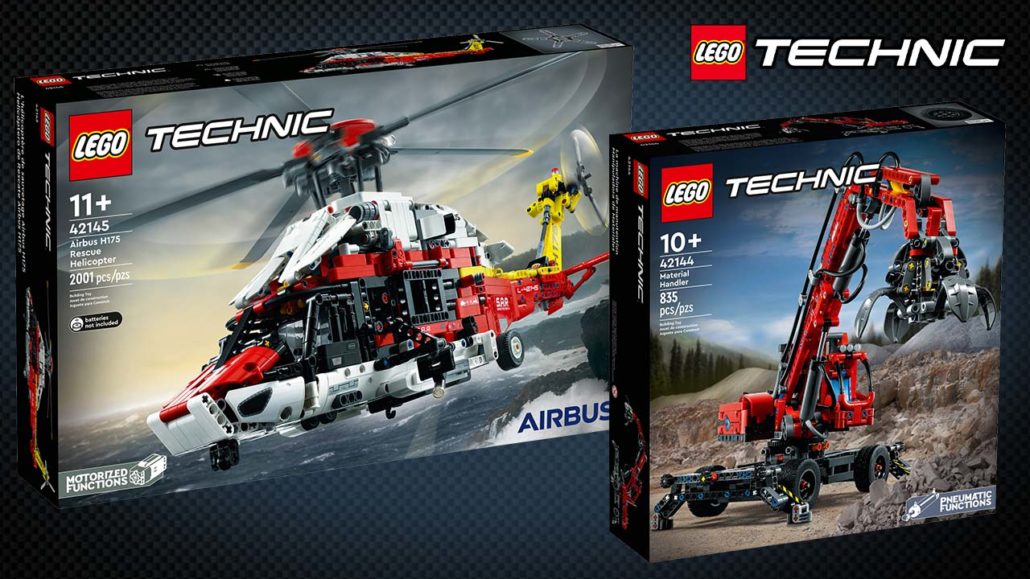 LEGO Technic Sommer 42144 42145 Titelbild