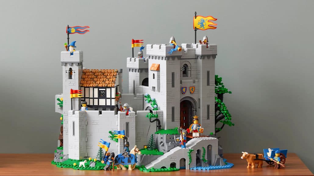 LEGO 10305 Burg Der Loewenritter Schilde Bedruckt Titelbild