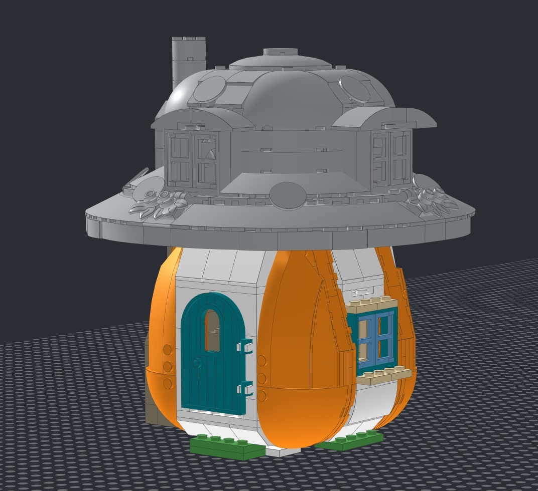 LEGO Ideas Pilzhaus Wip 02