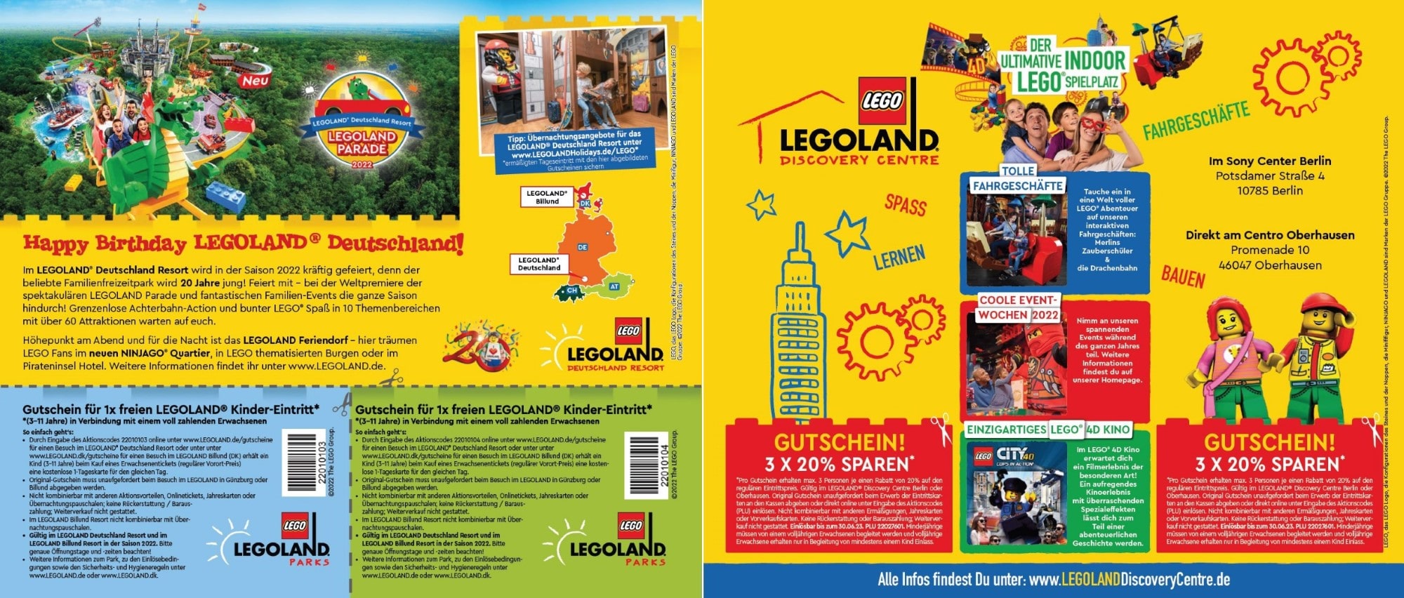 LEGO Katalog 2022 2 Halbjahr LEGOland