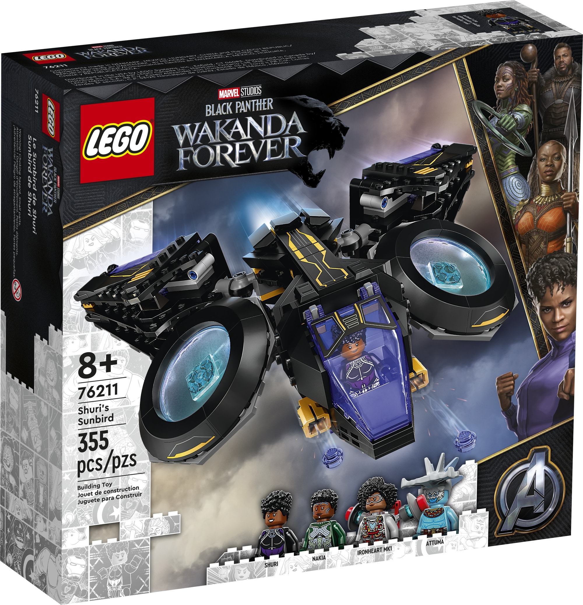 LEGO Black Panther Wakanda Forever drei neue Marvel Sets