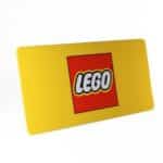 LEGO Vip Blechschild Gelb LEGO Logo (3)