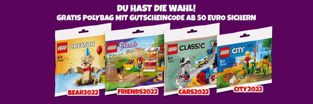 LEGO Polybags Gratis Jb Spielwaren