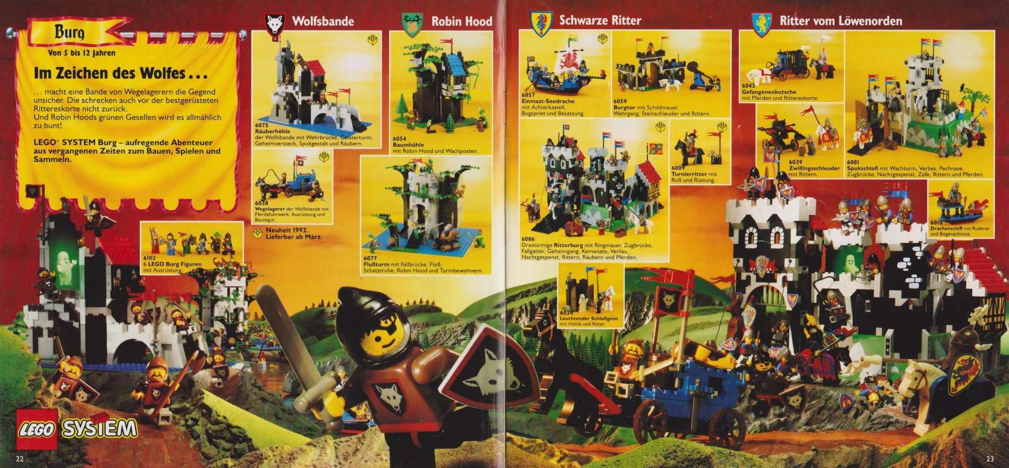 LEGO 10305 Burg Der Löwenritter Katalog 1992