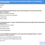 LEGO Hogwarts Express Quizfragen 2