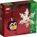 LEGO Seasonal 40572 Pinguin Mit Schneeflocke 3