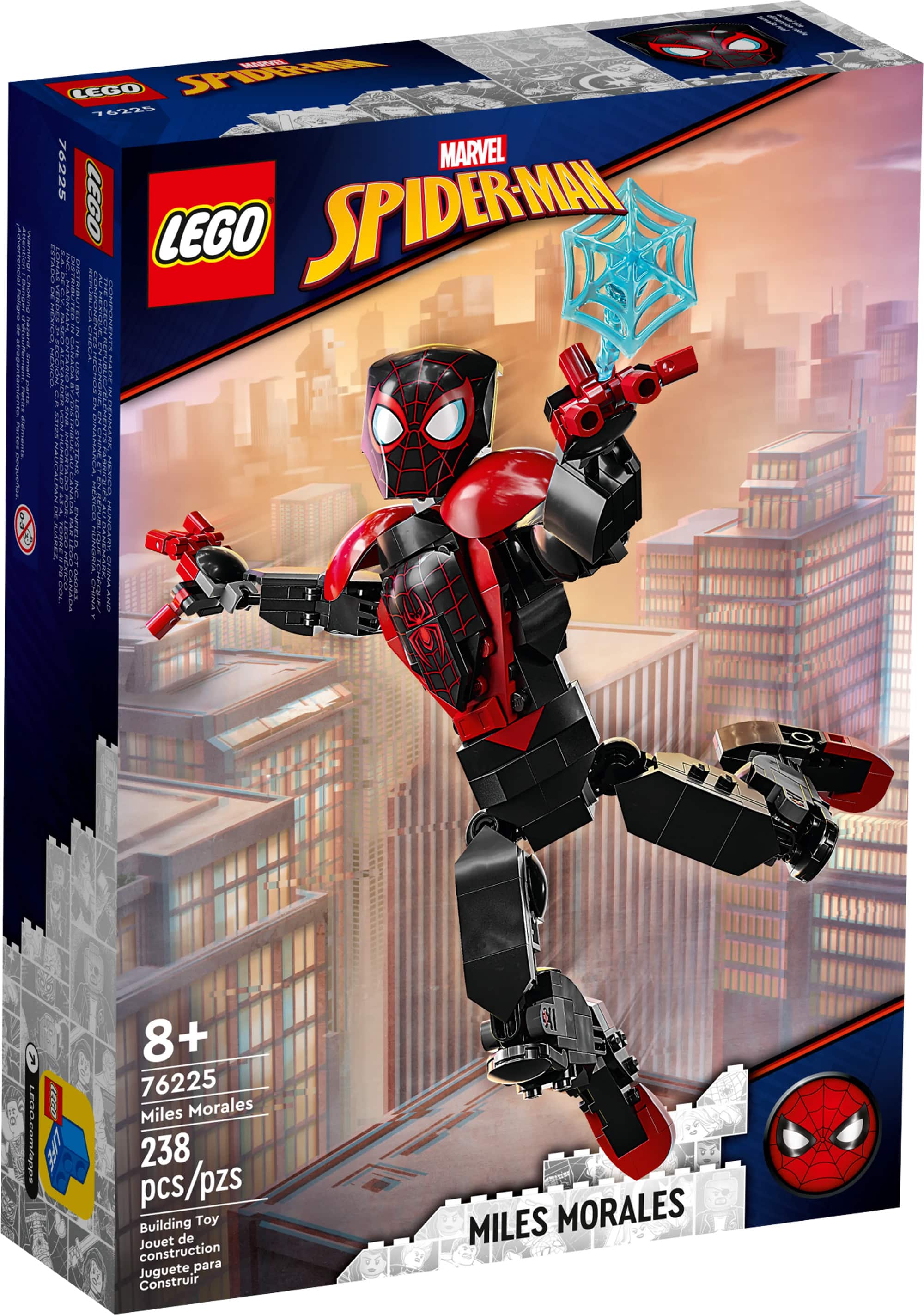 LEGO Temp Super Heroes 76225 Miles Morales Figur