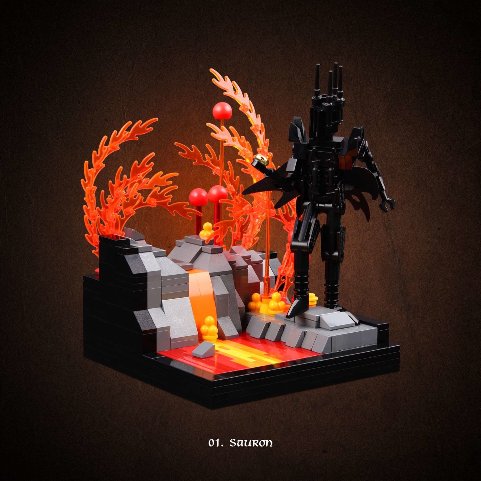 LEGO Herr der Ringe Komplette Trilogie in 77 Modellen