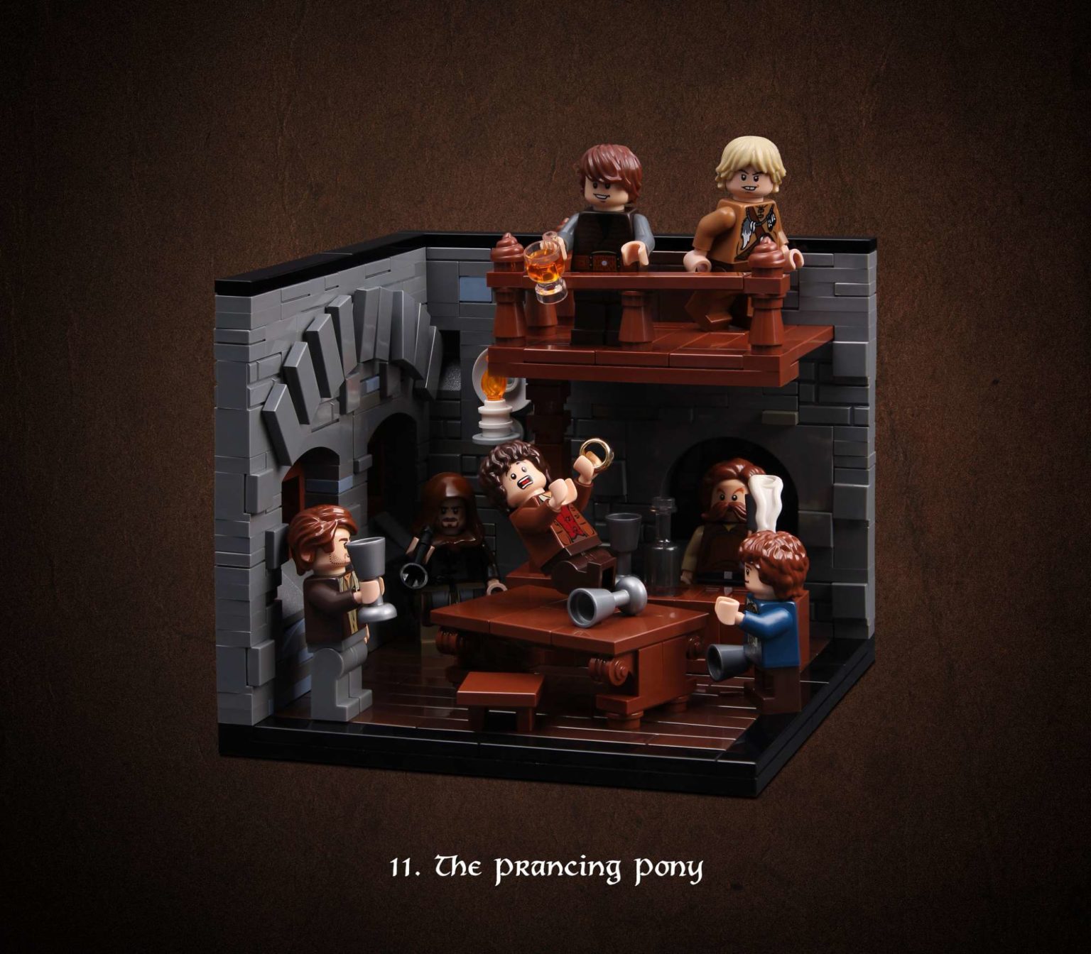 LEGO Herr der Ringe Komplette Trilogie in 77 Modellen