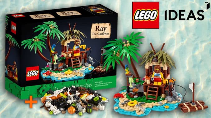 LEGO Ideas 40566 Ray The Castaway Plus Halloween Gwp