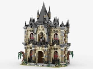 LEGO Ideas Draculas Schloss Entwurf