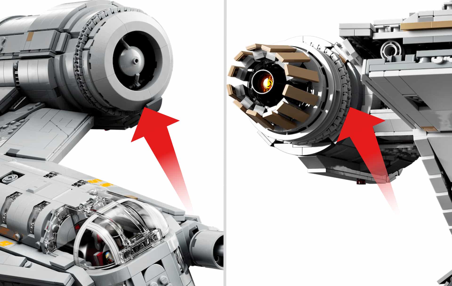 LEGO Star Wars 75331 The Razor Crest 5 Detail 2