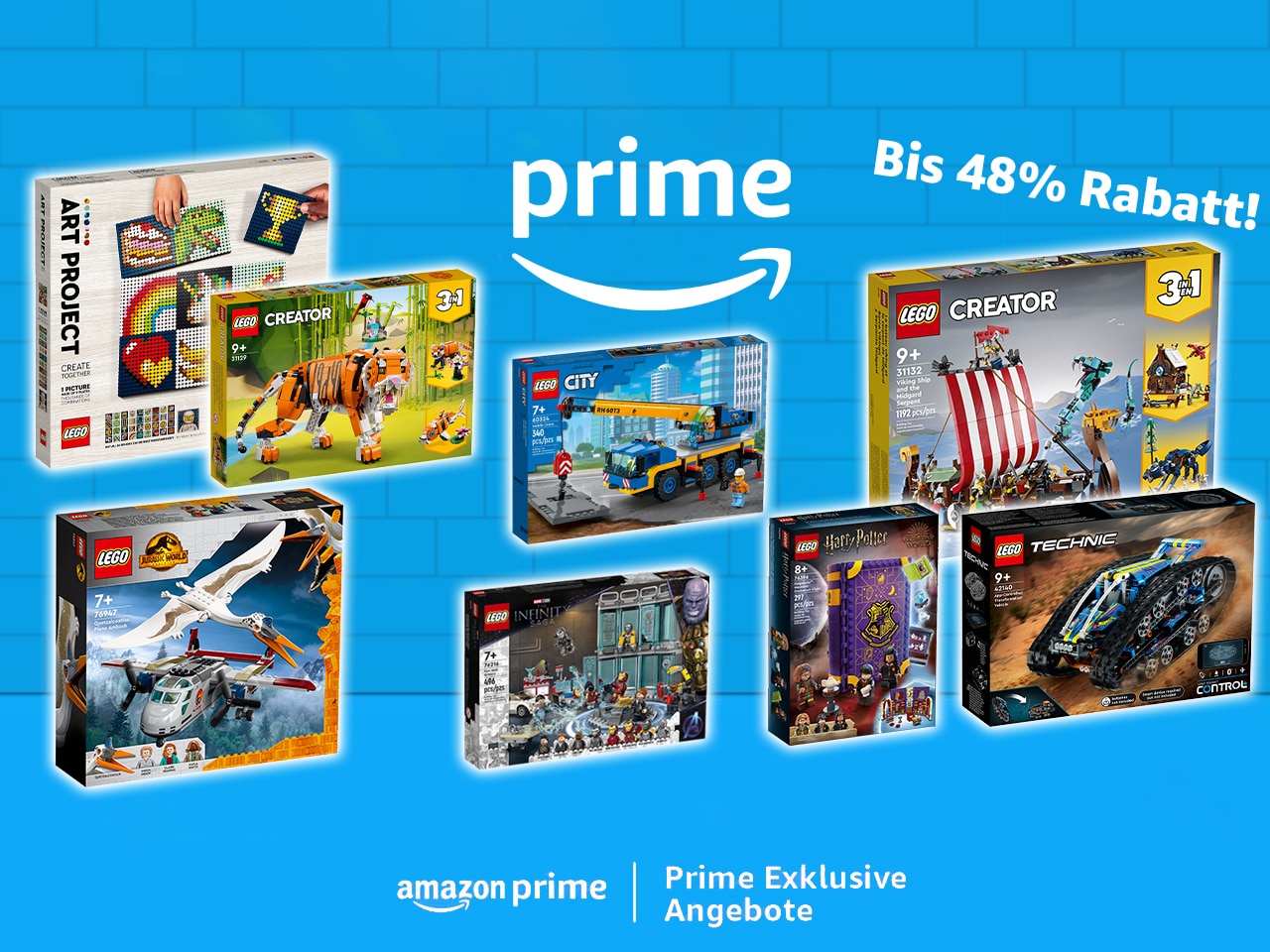 Oferty LEGO na ekskluzywne oferty Prime: do 48% zniżki