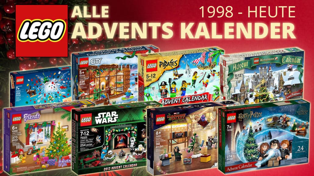 LEGO Adventskalender Alle Themen Star Wars Marvel City Harry Potter