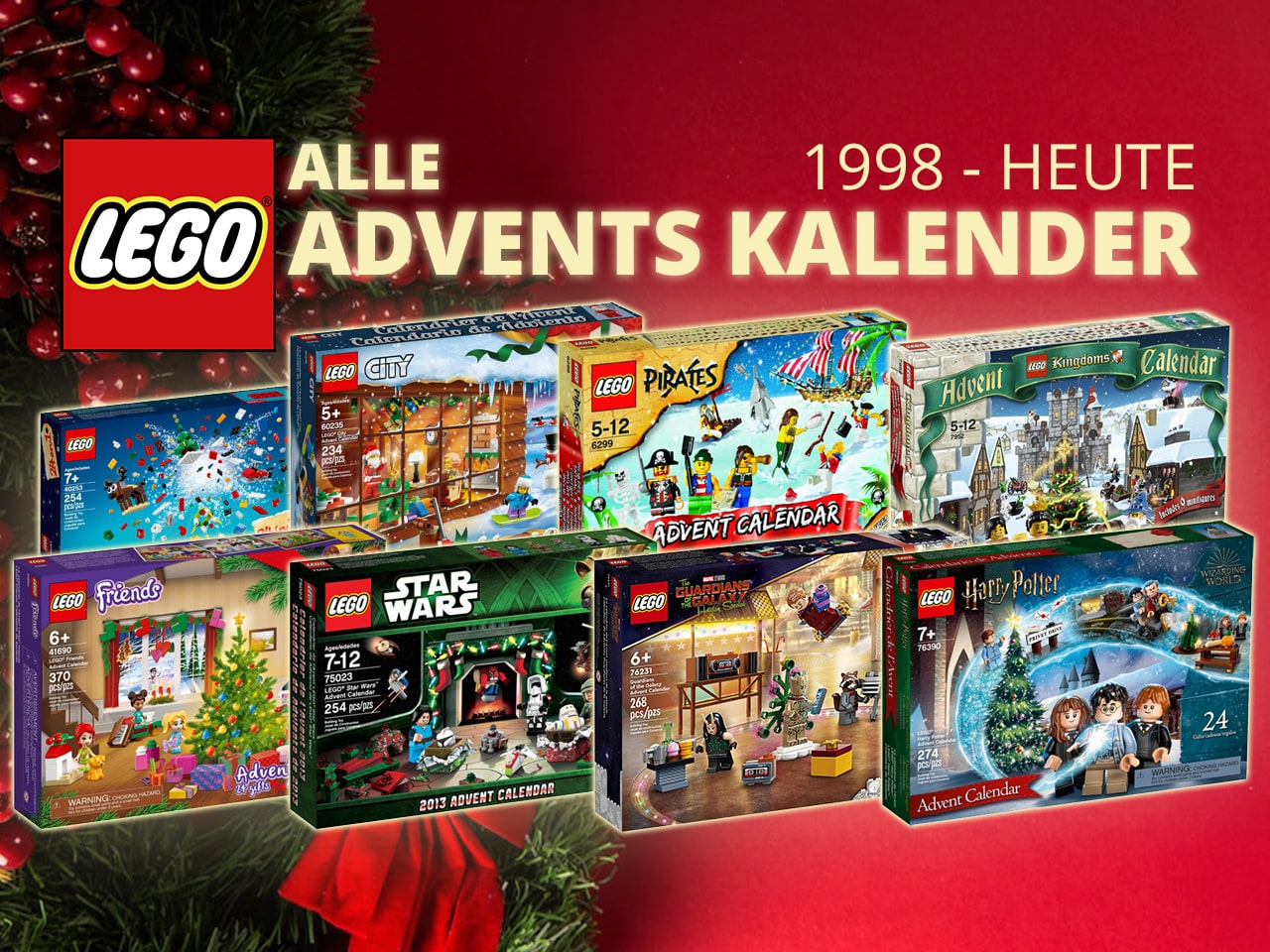 LEGO Aktuelle & frühere Adventskalender + Angebote