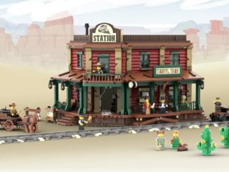 LEGO Ideas Old Western Train Station (1)