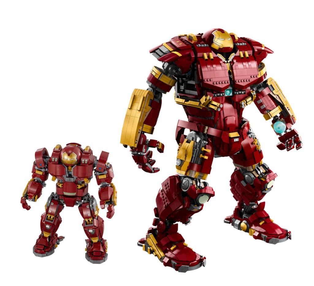 LEGO Marvel 76210 Hulkbuster Vergleich 76105