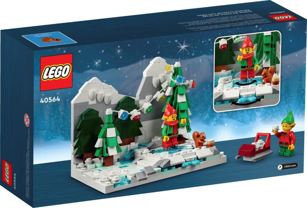 LEGO Other 40564 Weihnachtselfen Szene 3