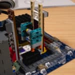 Review LEGO 21335 Motorisierter Leuchtturm Bauabschnitt 2 Detail Motor 4