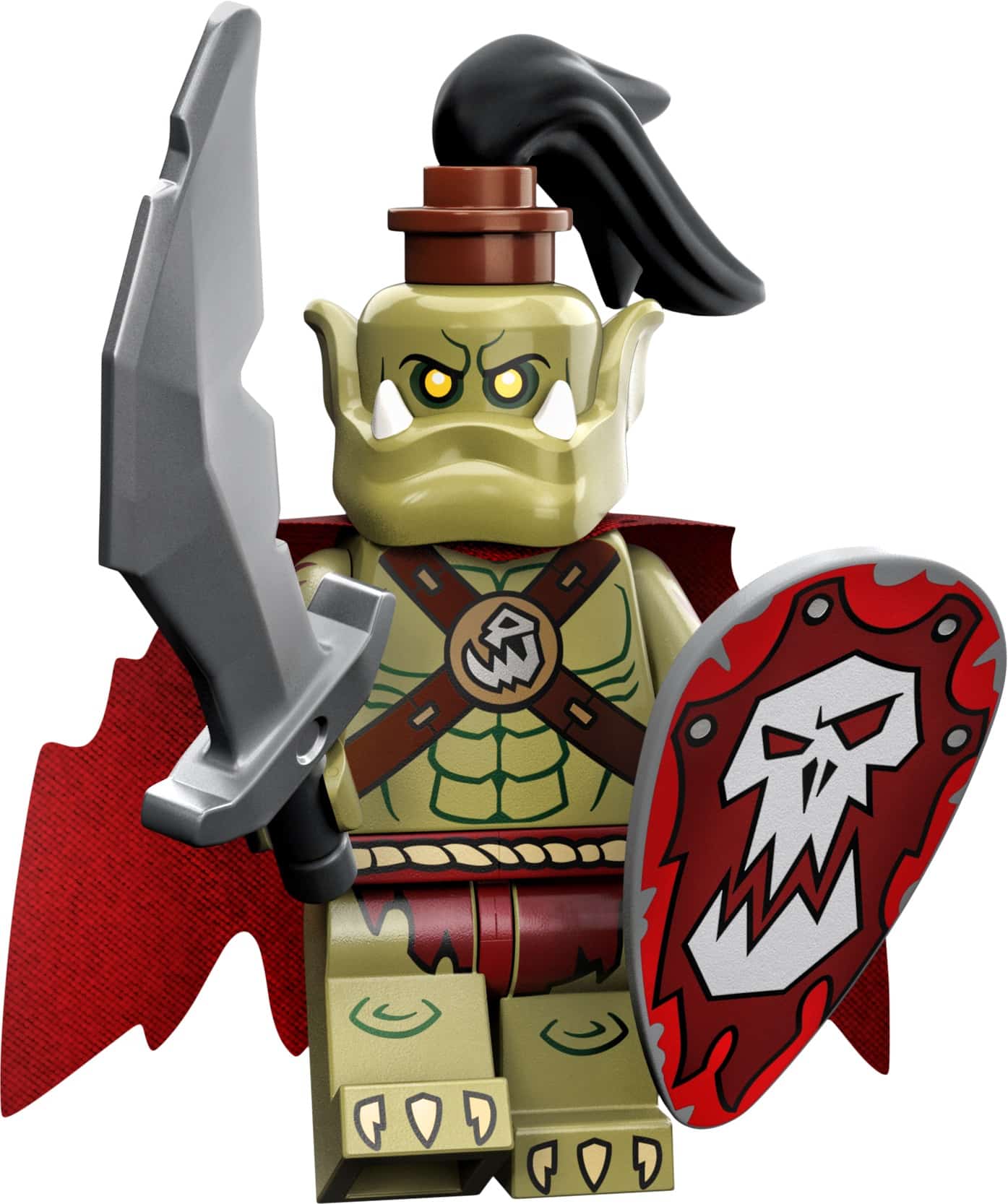LEGO 71037 Minifiguren Serie 24 Ork Krieger