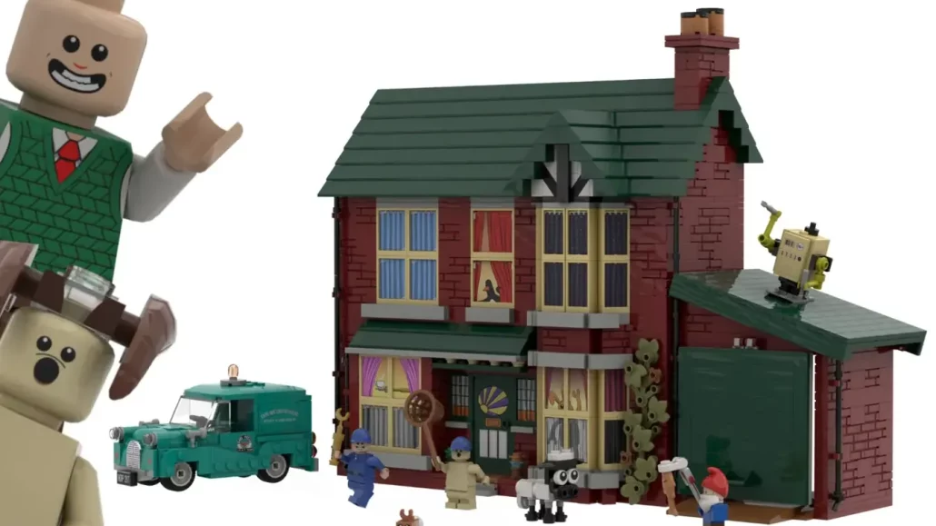 LEGO Ideas Wallace Gromit Haus 1