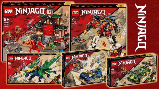 LEGO Ninjago 2022 Titelbild - Januar-Updates