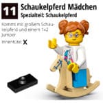 LEGO 71037 Sammelfiguren Serie 24 Schaukelpferd