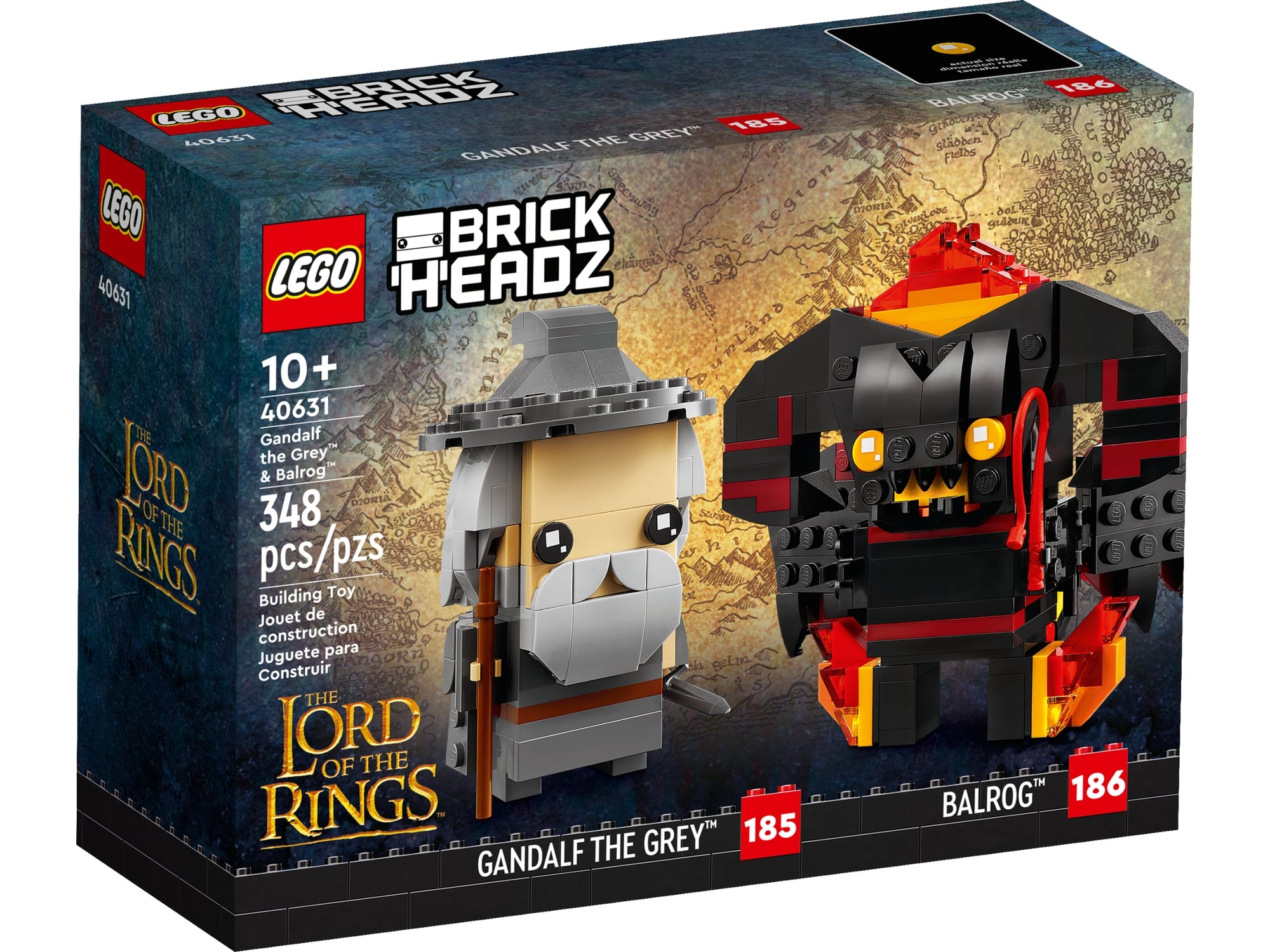 LEGO Brickheadz 40631 Gandalf Der Graue Und Balrog 3