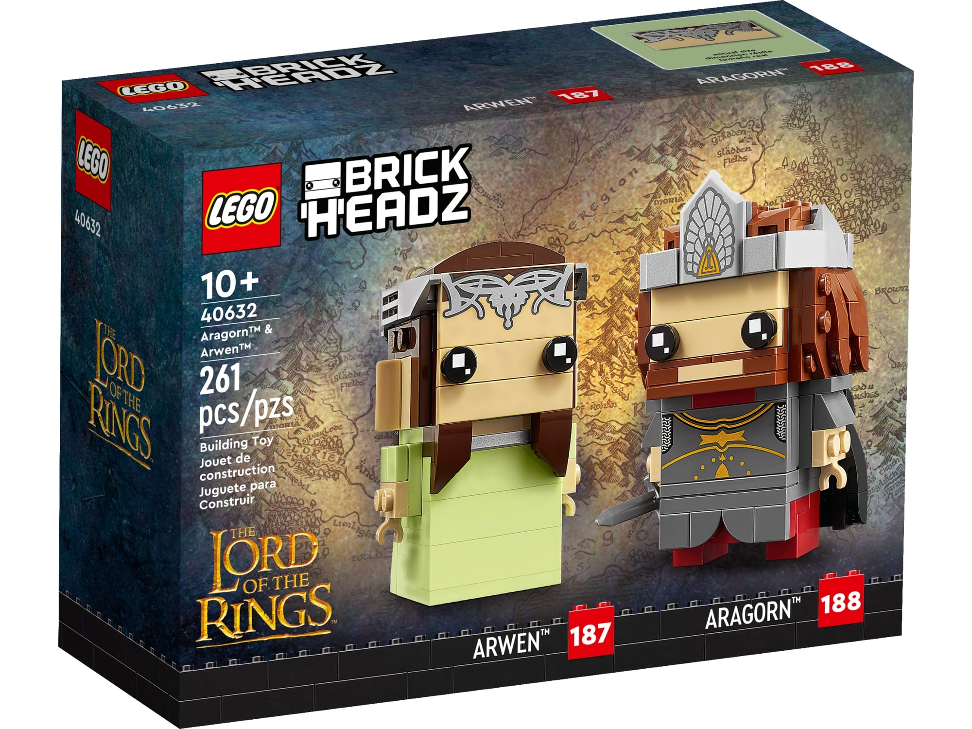 LEGO Brickheadz 40632 Aragorn Und Arwen 3