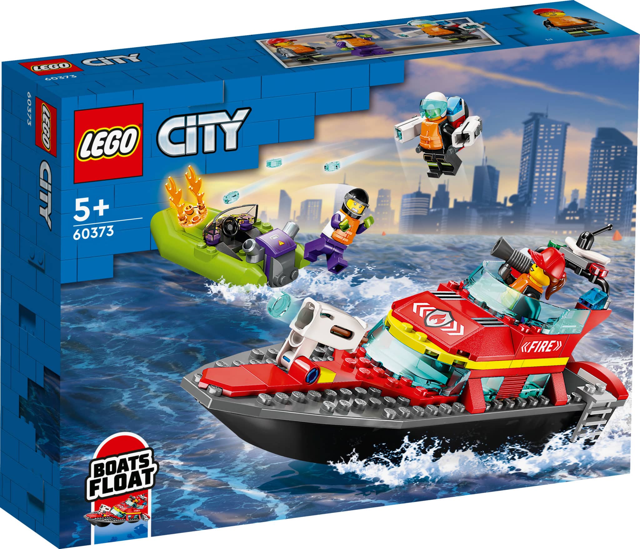 LEGO City 60373 Feuerwehrboot (2)