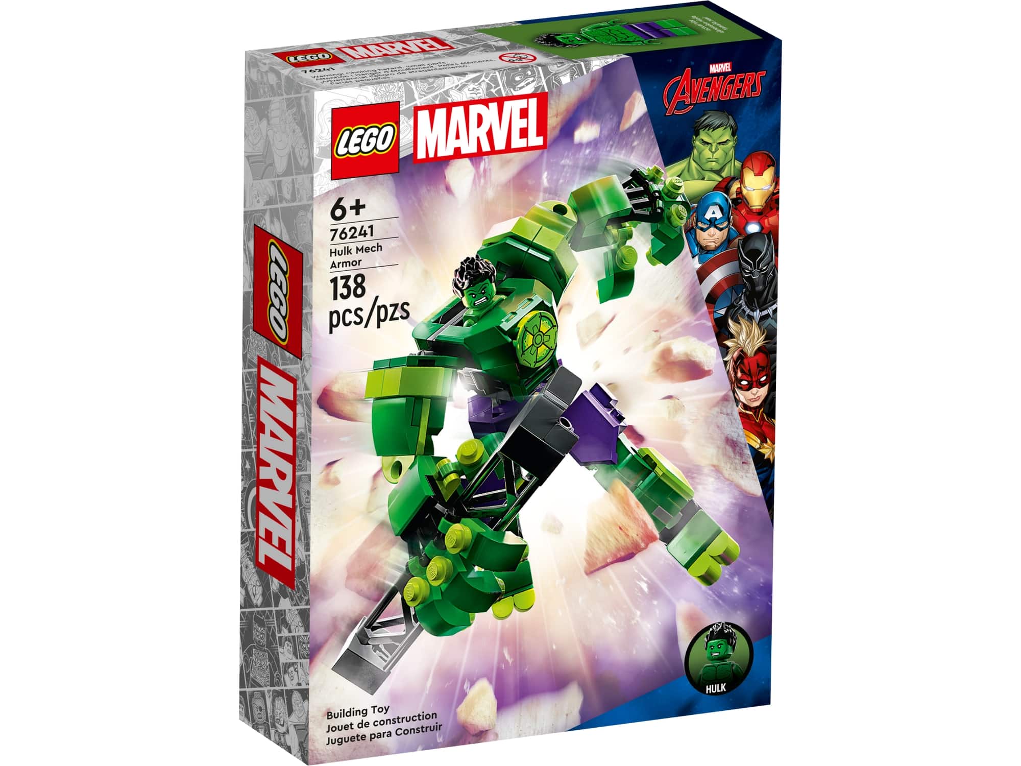 LEGO Marvel 76241 Hulk Mech 3