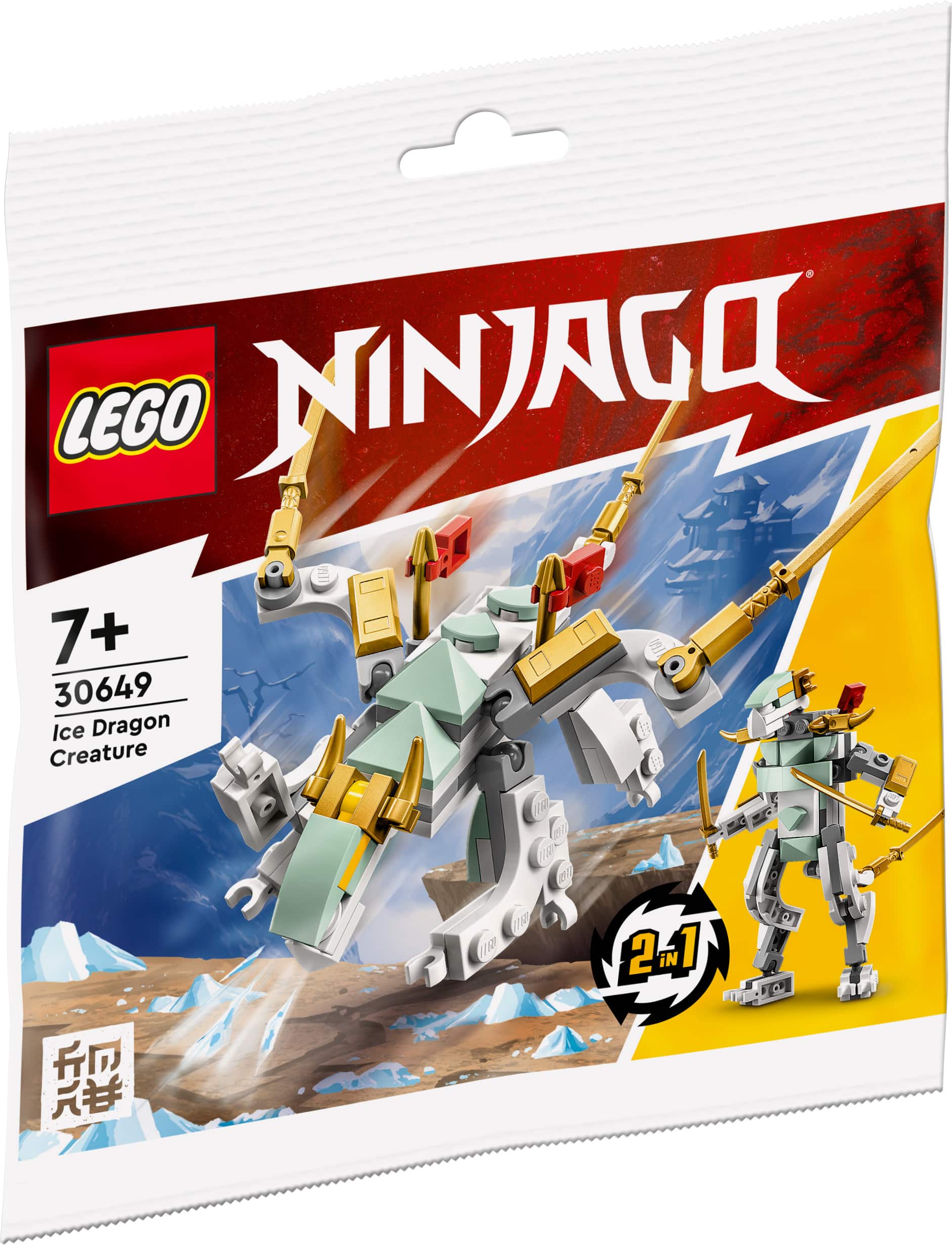 LEGO Ninjago 30649 Eisdrachen Kreatur Polybag (1)