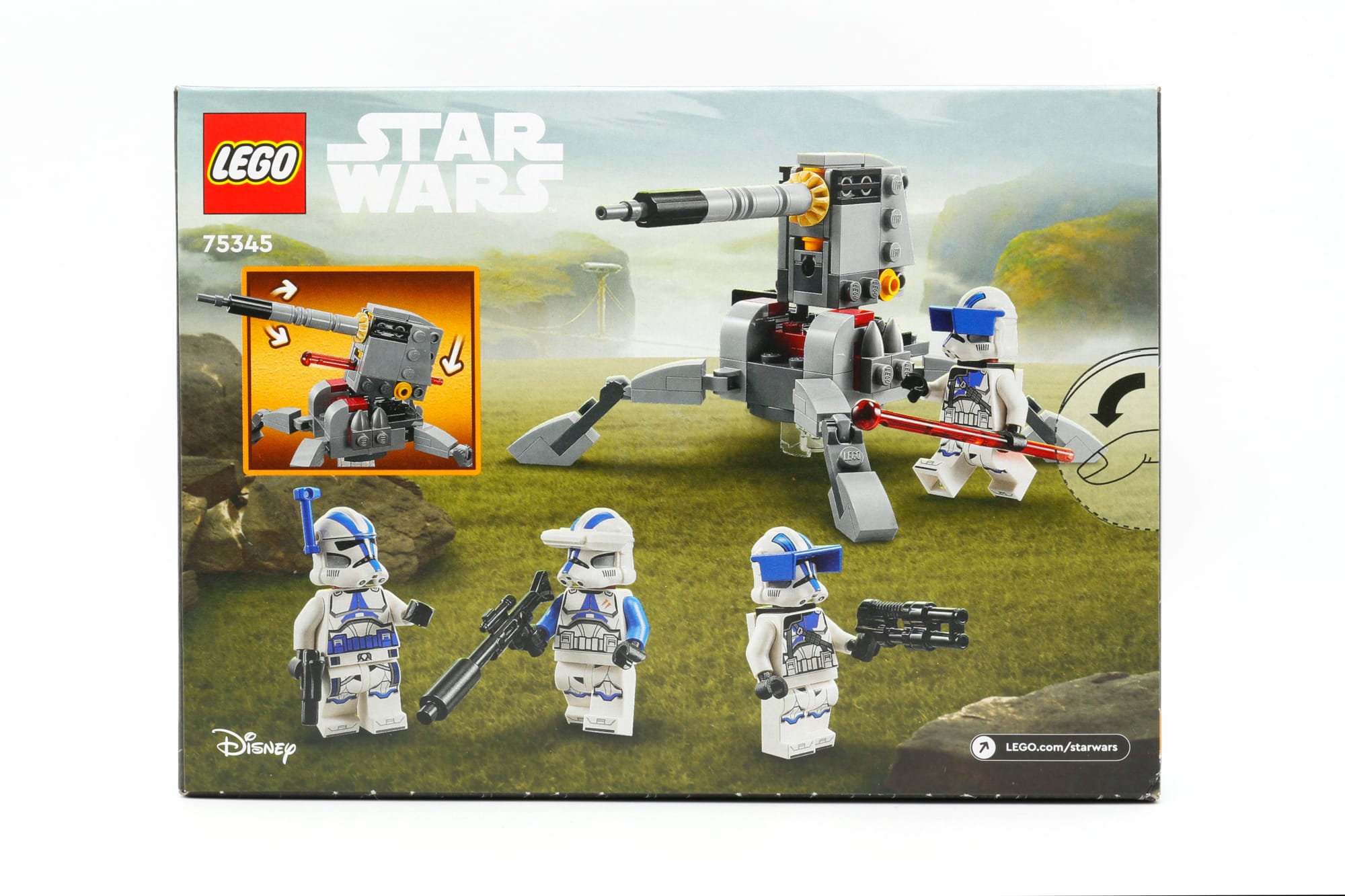 LEGO Star Wars 75345 501st Clone Trooper Battlepack 02