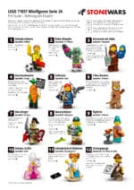 Stonewars Feel Guide LEGO 71037 Sammelfiguren Serie 24