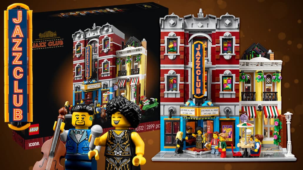 LEGO Icons 10312 Jazz Club Modular Building 01