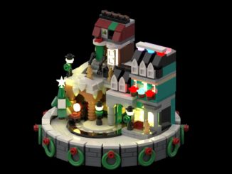 LEGO Ideas Holiday Village Train (1)